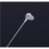 100pcs Loop Locks fasten rope Clothes label Tagging Pins Plastic loop lock pins Rope pin line tags holder sling 5