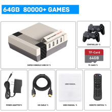 Super Console Cube X3 Retro Game Console 100000 Games Support NAOMI/DC/SS/MAME 8K Output TV Box with Gamepads
