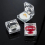 1Pc Clear Acrylic Ring Box Personalized Wedding Ring Bearer Box Ring Pillow Box Wedding Gift 2