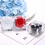 1Pc Clear Acrylic Ring Box Personalized Wedding Ring Bearer Box Ring Pillow Box Wedding Gift 3