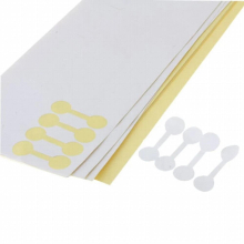 400pcs/lot Blank Round Jewelry Tag Label Display Tag Self-Sticker Tool Paper Ring Jewelry Tags
