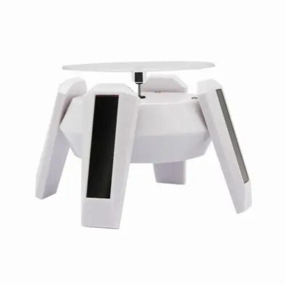 360-Degree Rotating Solar Display Stand Turntable Phone Holder With Led Light 885673498527