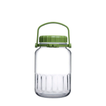 (2, 2Ltr) Pasabahce Clear Glass Food Jar Preserve Airtight Container Storage Lid