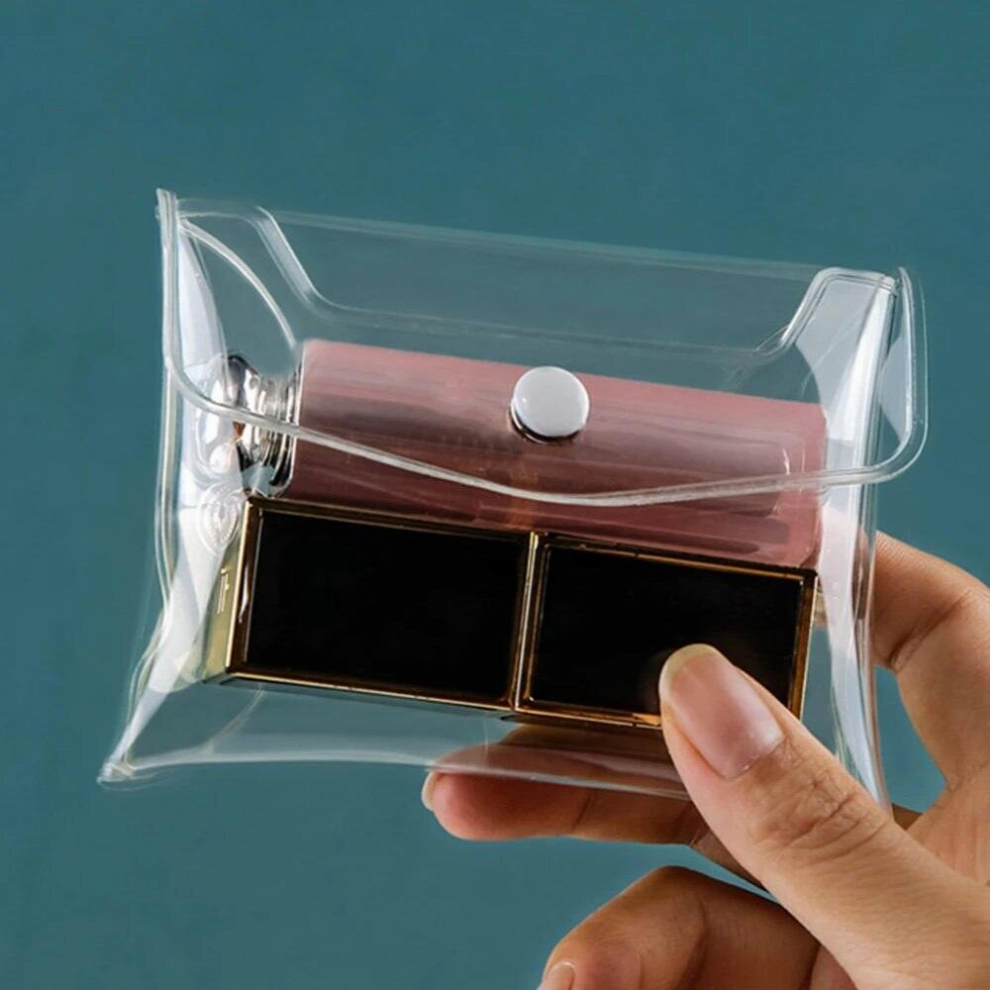 Makeup Bag Organizer Cosmetic Bags Travel Portable Brush Case Storage PVC Transparent Pen Jewelry Bag Bath Toiletry Wash Bag