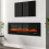 Living And Home (Black, 60inch) LED Electric Fireplace with Remote Control 1
