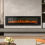 Living And Home (Black, 72inch) LED Electric Fireplace with Remote Control 1