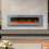 Living And Home (Grey, 60inch) LED Electric Fireplace with Remote Control 2