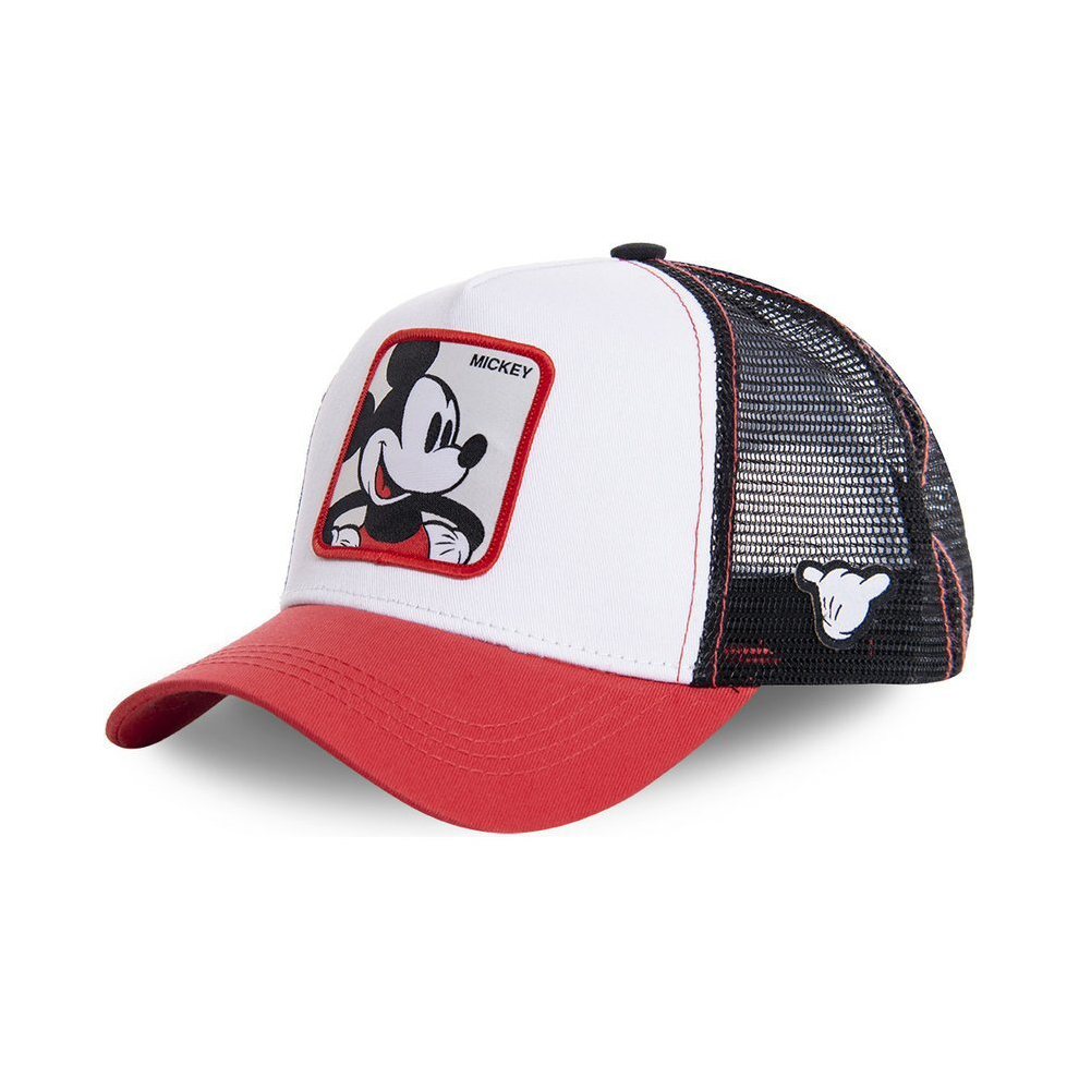 Amelie (Mickey White) Cartoon Animation Mesh Cap Mickey Mouse Sunscreen Baseball Cap Duck Tongue Hat Mickey Hat