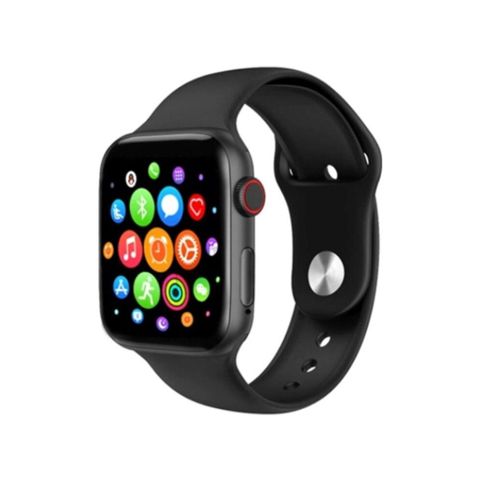 300.0 Mah Bluetooth Full Touch Call Smartwatch With Replaceable Strap Fitness Tracker Black 727156815059