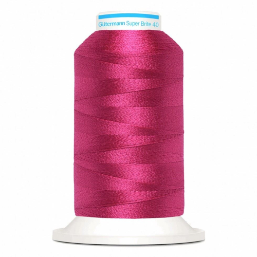 Gütermann Gutermann Super Brite Polyester 40 Embroidery Thread 7706 - 1000 Metres - each