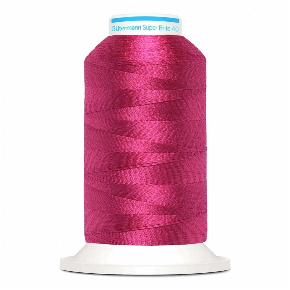 Gutermann Super Brite Polyester 40 Embroidery Thread 7706 - 1000 Metres - each
