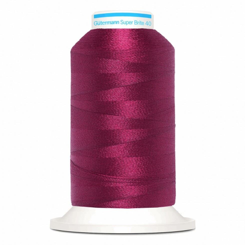 Gütermann Gutermann Super Brite Polyester 40 Embroidery Thread 5908 - 1000 Metres - each