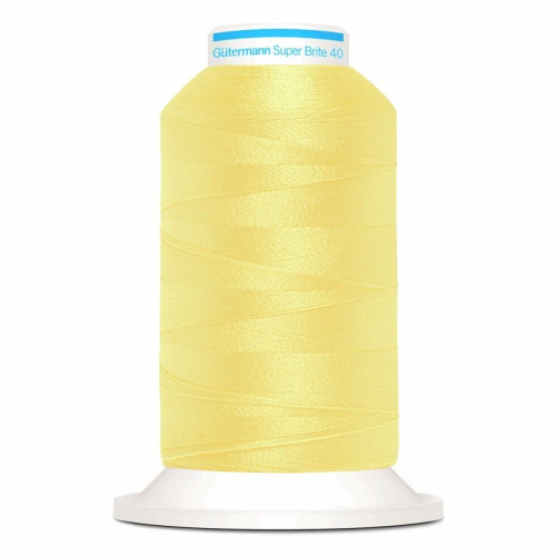 Gütermann Gutermann Super Brite Polyester 40 Embroidery Thread 9003 - 1000 Metres - each