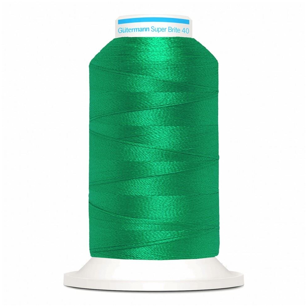 Gutermann Super Brite Polyester 40 Embroidery Thread 5907 - 1000 Metres - each