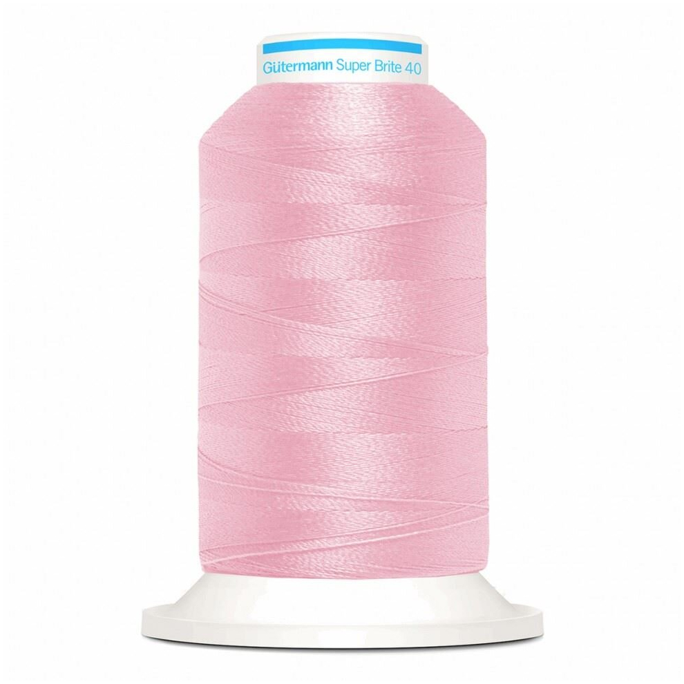 Gütermann Gutermann Super Brite Polyester 40 Embroidery Thread 9004 - 1000 Metres - Each