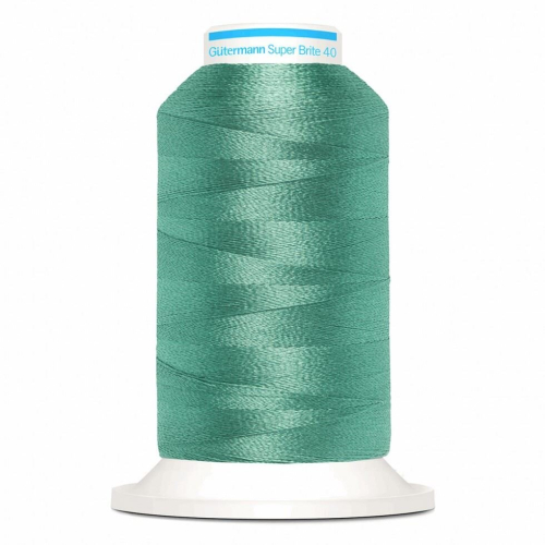 Gütermann Gutermann Super Brite Polyester 40 Embroidery Thread 5850 - 1000 Metres - each