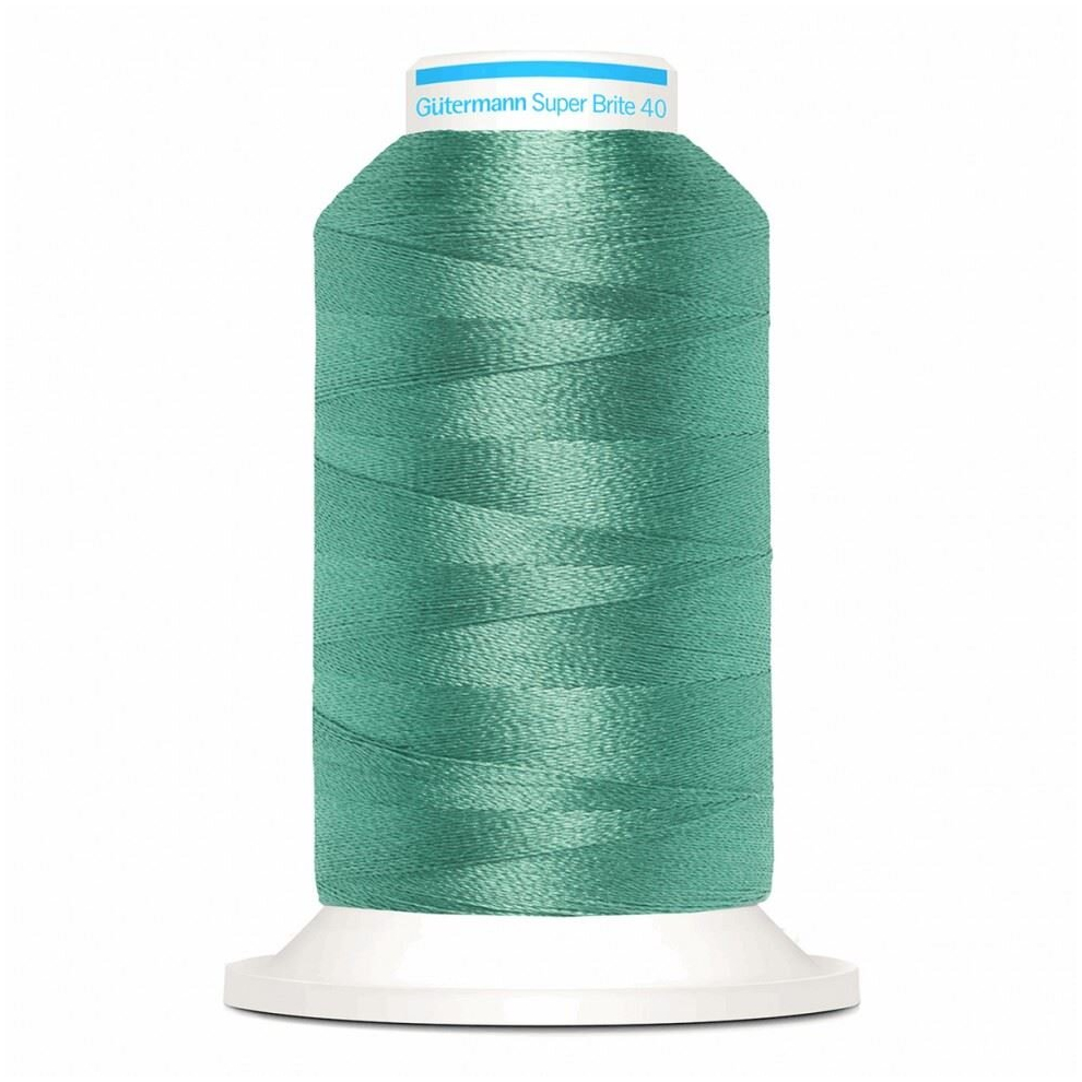 Gütermann Gutermann Super Brite Polyester 40 Embroidery Thread 5850 - 1000 Metres - Each