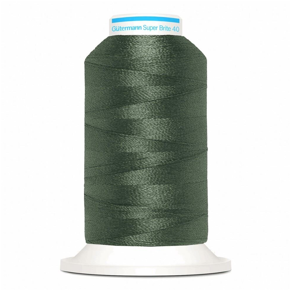 Gutermann Super Brite Polyester 40 Embroidery Thread 7711 - 1000 Metres - each