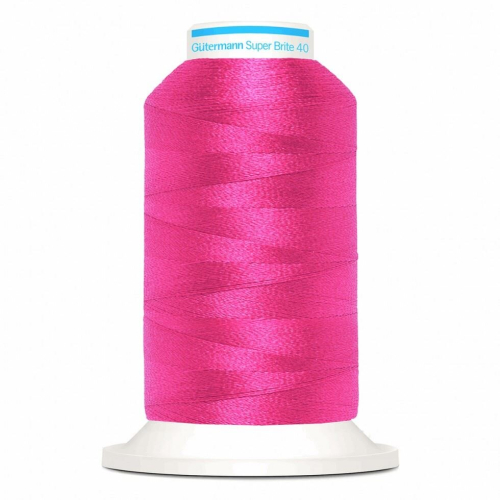Gütermann Gutermann Super Brite Polyester 40 Embroidery Thread 9012 - 1000 Metres - each
