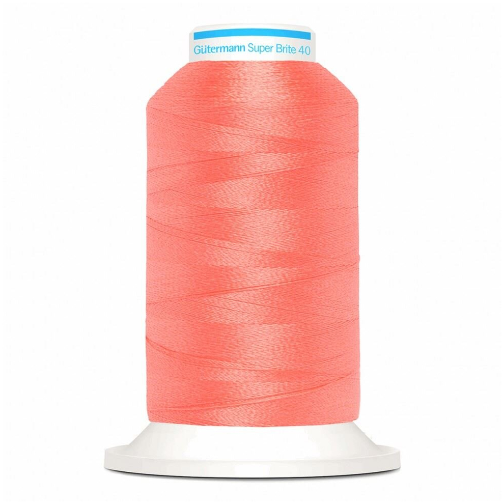 Gütermann Gutermann Super Brite Polyester 40 Embroidery Thread 7812 - 1000 Metres - Each