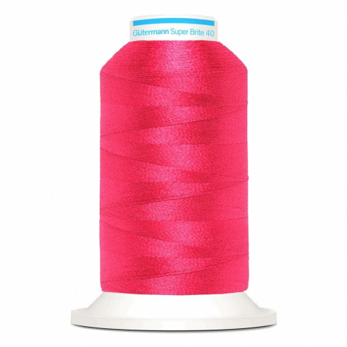 Gütermann Gutermann Super Brite Polyester 40 Embroidery Thread 7709 - 1000 Metres - each
