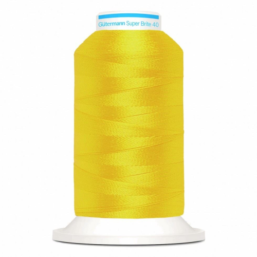 Gütermann Gutermann Super Brite Polyester 40 Embroidery Thread 9001 - 1000 Metres - each