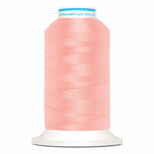 Gütermann Gutermann Super Brite Polyester 40 Embroidery Thread 7701 - 1000 Metres - each