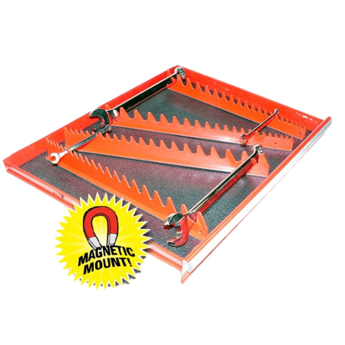 Ensemble de Rails à Clés Ernst avec Support Magnétique, 40 Outils, Rouge 2