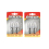 Eveready 4x E14 Replacement Night Light Bulbs 7W E14 Screw Cap Small Warm White 1