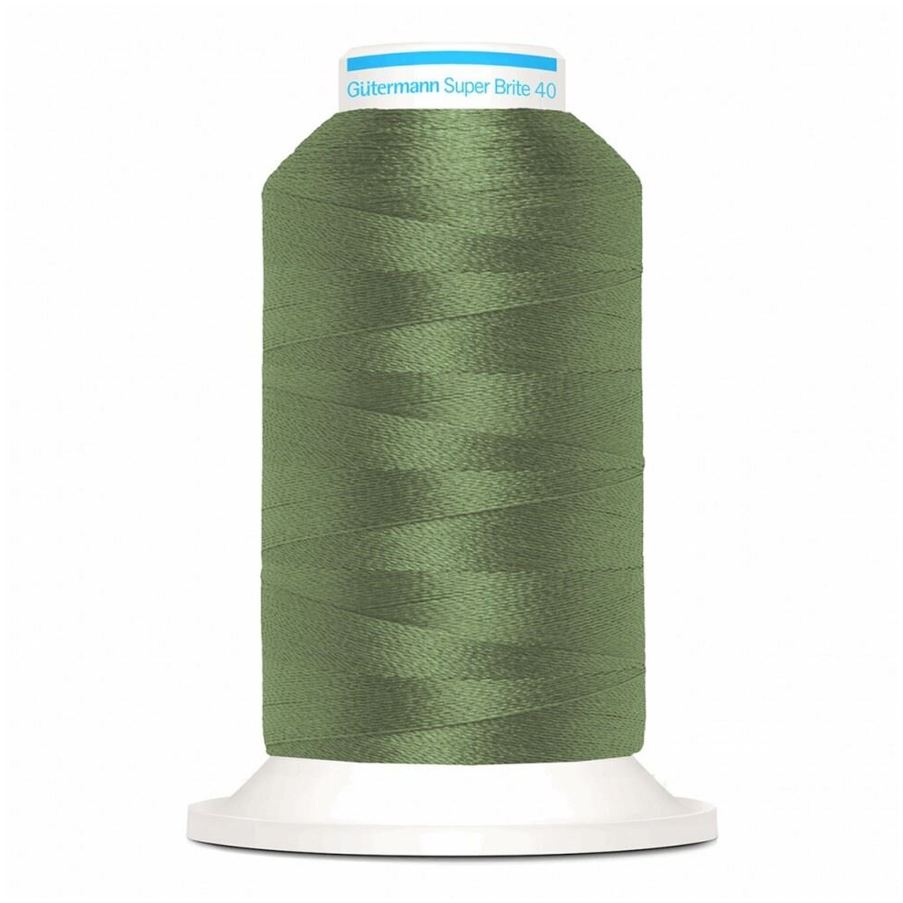 Gutermann Super Brite Polyester 40 Embroidery Thread 5617 - 1000 Metres - each