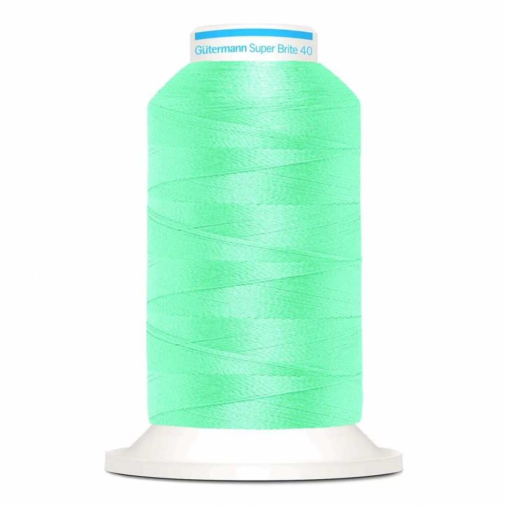 Gütermann Gutermann Super Brite Polyester 40 Embroidery Thread 5693 - 1000 Metres - Each