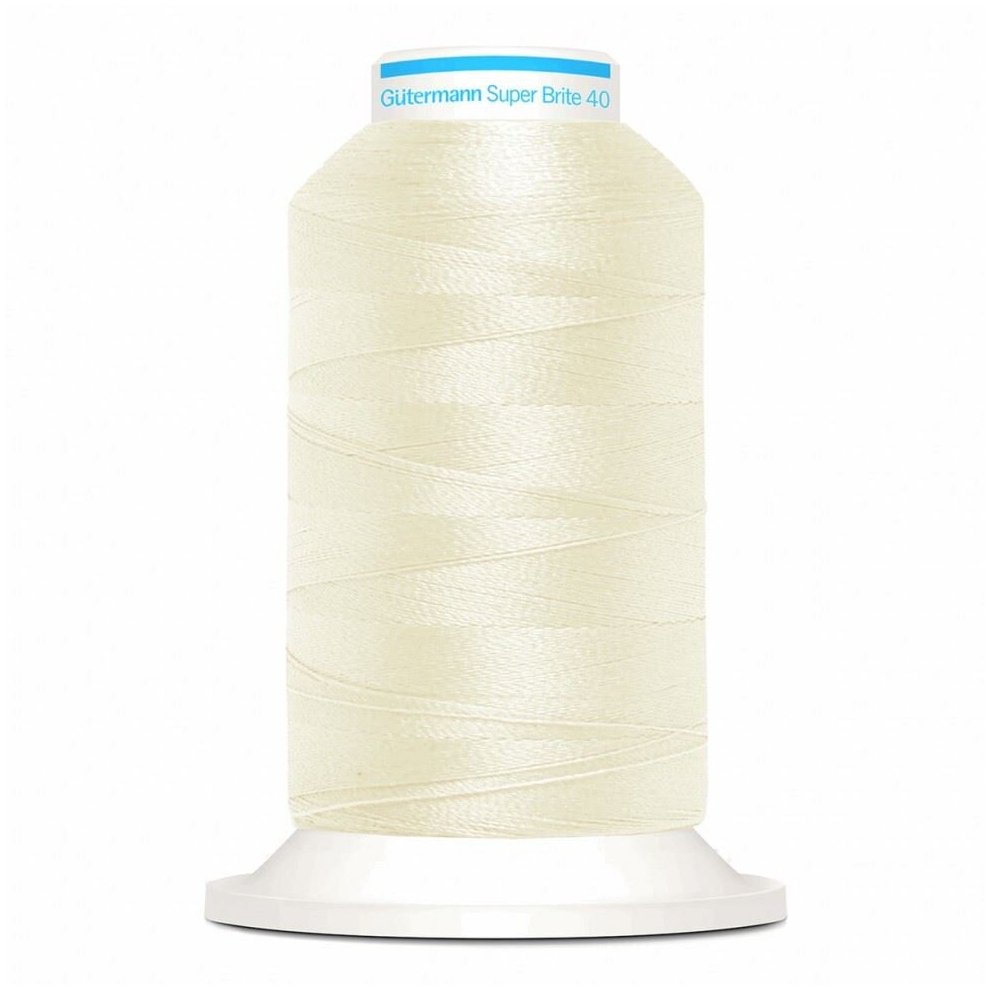 Gütermann Gutermann Super Brite Polyester 40 Embroidery Thread 5643 - 1000 Metres - Each
