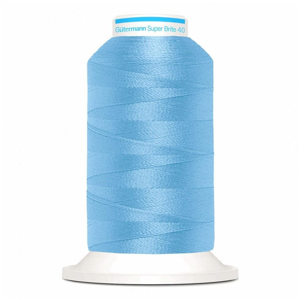 Gutermann Super Brite Polyester 40 Embroidery Thread 5733 - 1000 Metres - each