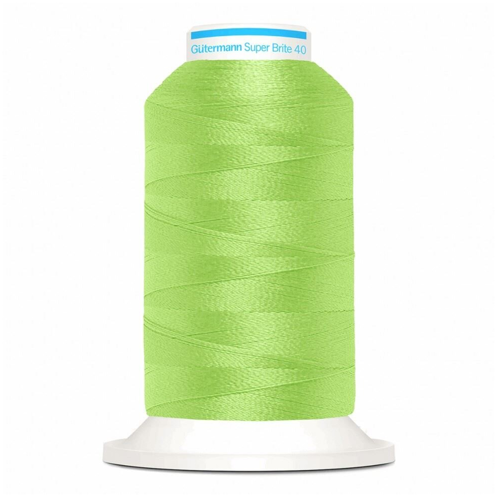 Gütermann Gutermann Super Brite Polyester 40 Embroidery Thread 5621 - 1000 Metres - Each