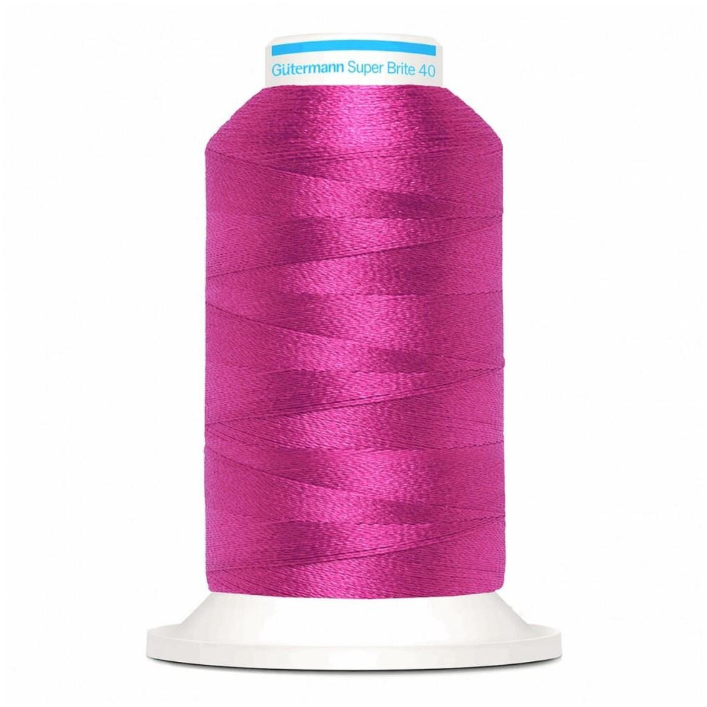 Gutermann Super Brite Polyester 40 Embroidery Thread 5797 - 1000 Metres - each