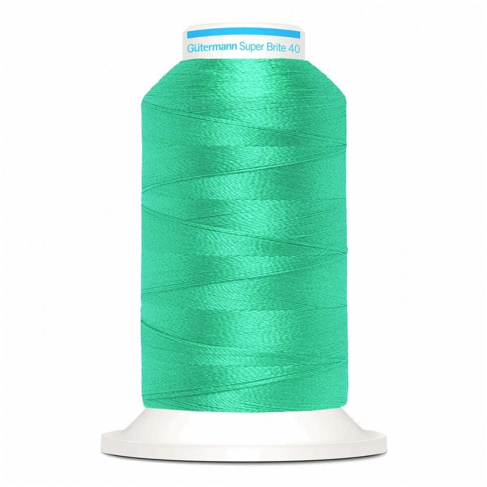 Gütermann Gutermann Super Brite Polyester 40 Embroidery Thread 5612 - 1000 Metres - Each
