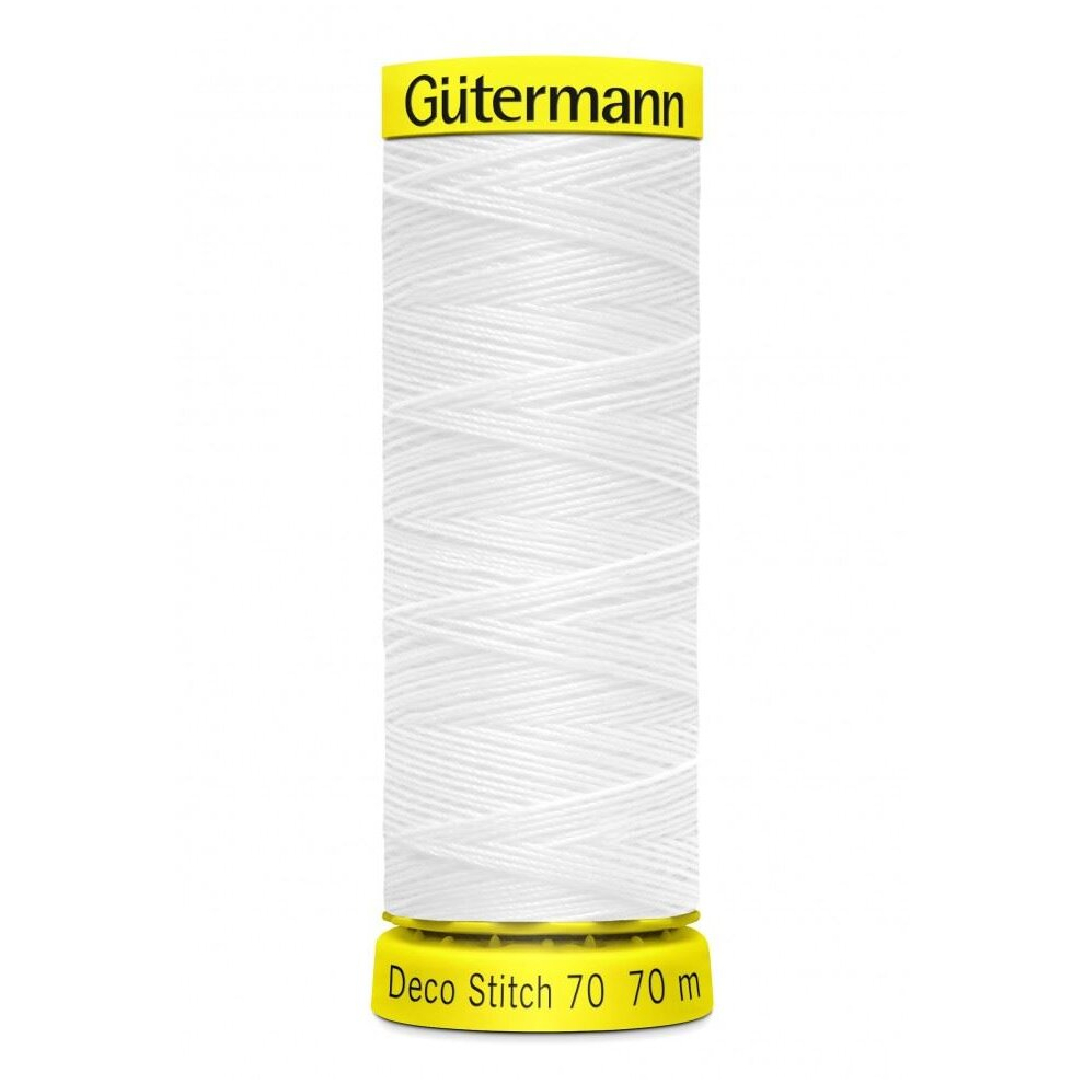 Gütermann Gutermann Deco Stitch 70 Thread 800 - 700 Metres - Each White