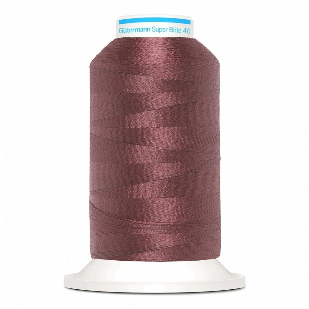 Gutermann Super Brite Polyester 40 Embroidery Thread 5639 - 1000 Metres - each