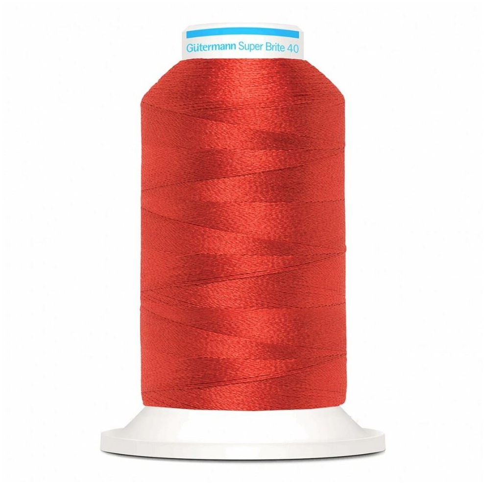 Gutermann Super Brite Polyester 40 Embroidery Thread 5505 - 1000 Metres - each
