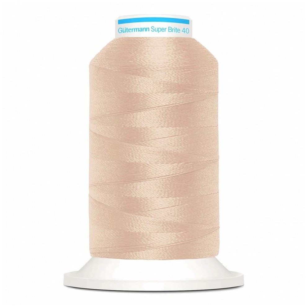 Gutermann Super Brite Polyester 40 Embroidery Thread 5532 - 1000 Metres - each