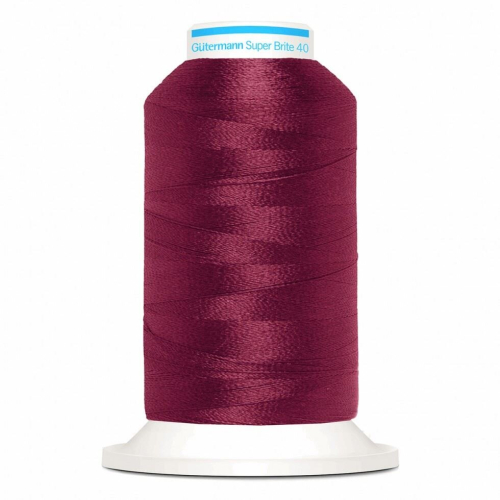 Gütermann Gutermann Super Brite Polyester 40 Embroidery Thread 5552 - 1000 Metres - each