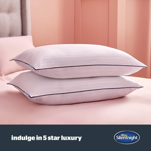 Silentnight Silentnight Hotel Collection Piped Pillow - 2 Pack 2