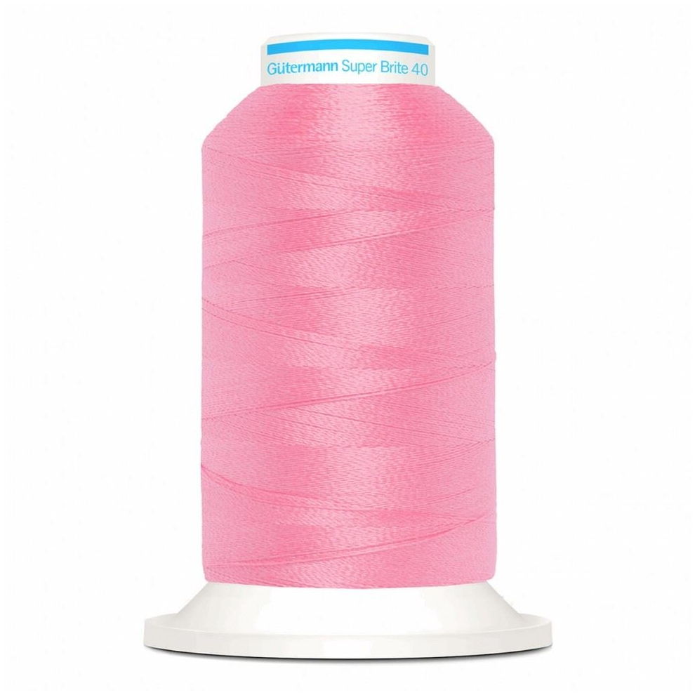 Gutermann Super Brite Polyester 40 Embroidery Thread 5675 - 1000 Metres - each