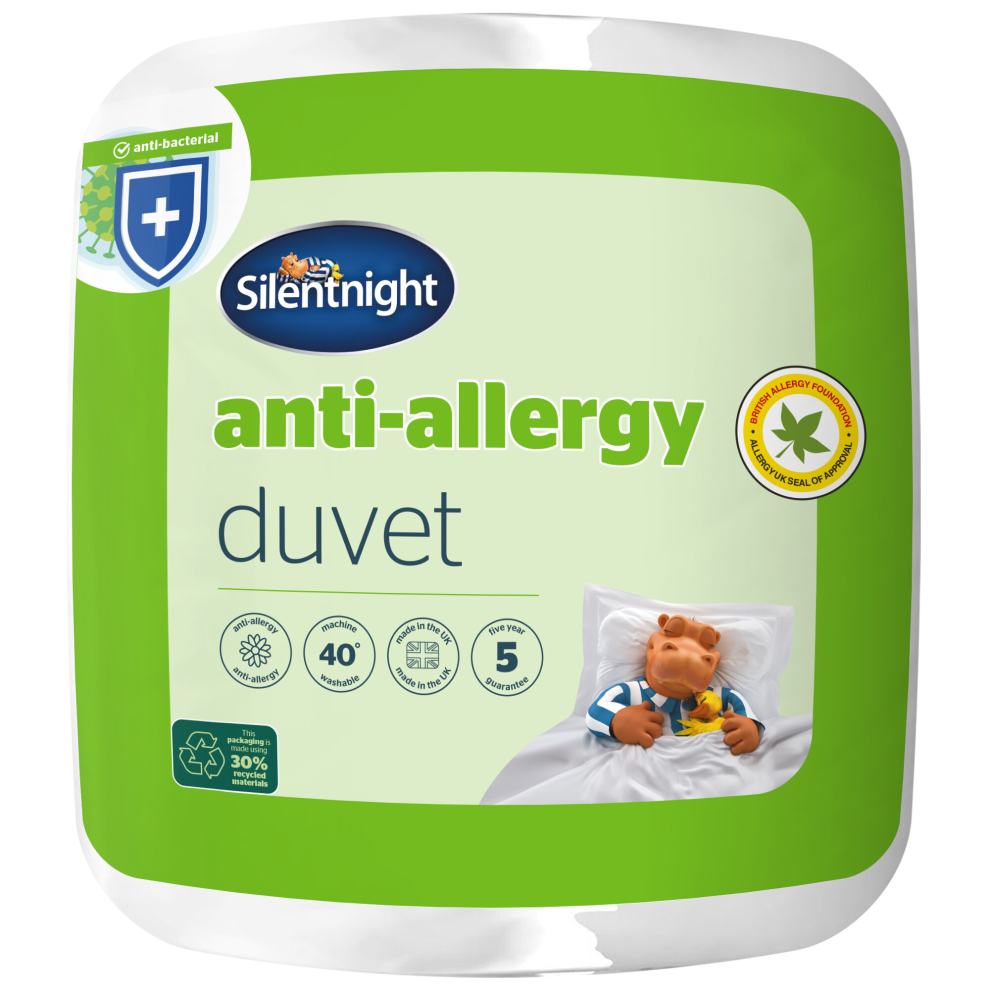 Silentnight Anti Allergy Duvet - 13.5 Tog - Single