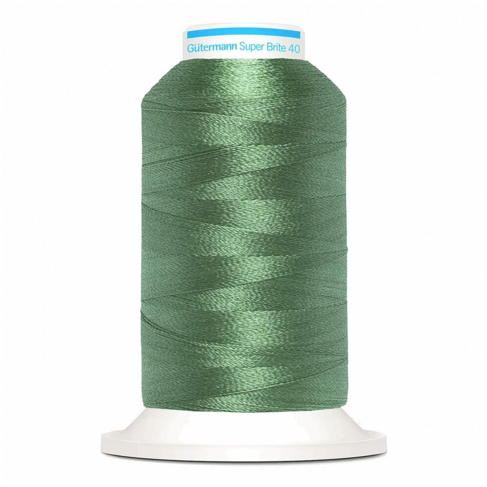 Gutermann Super Brite Polyester 40 Embroidery Thread 5502 - 1000 Metres - each