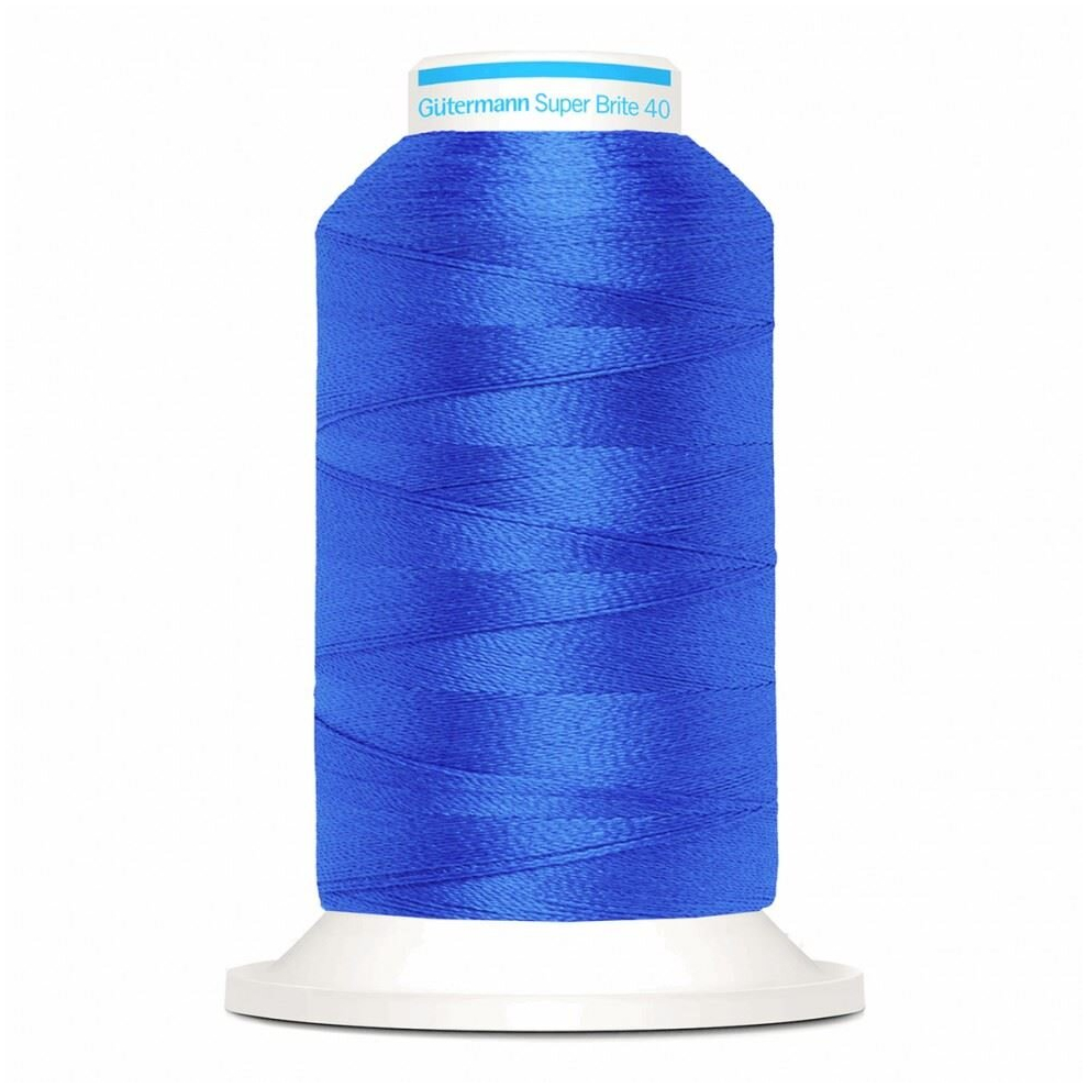 Gütermann Gutermann Super Brite Polyester 40 Embroidery Thread 5580 - 1000 Metres - Each