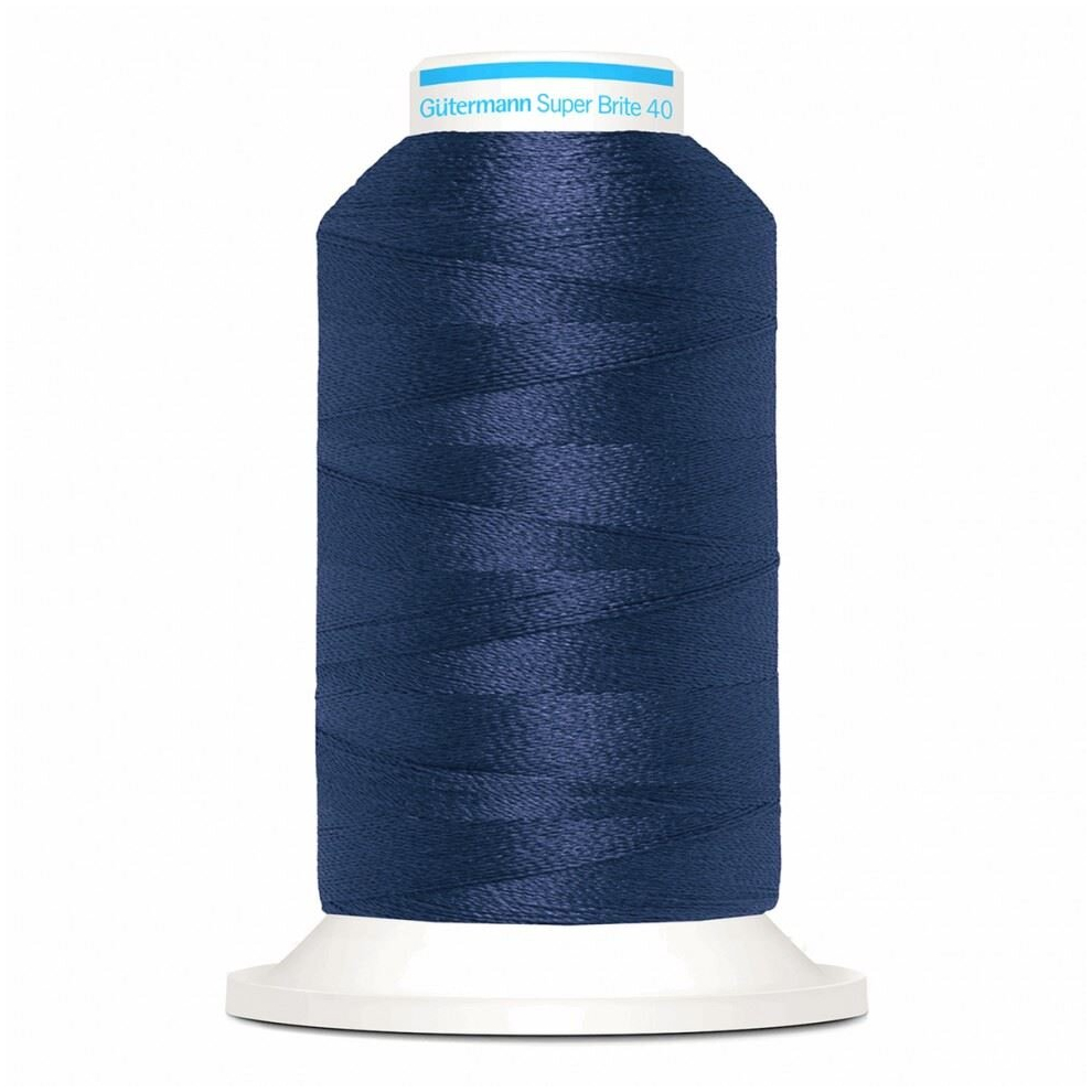 Gutermann Super Brite Polyester 40 Embroidery Thread 5603 - 1000 Metres - each