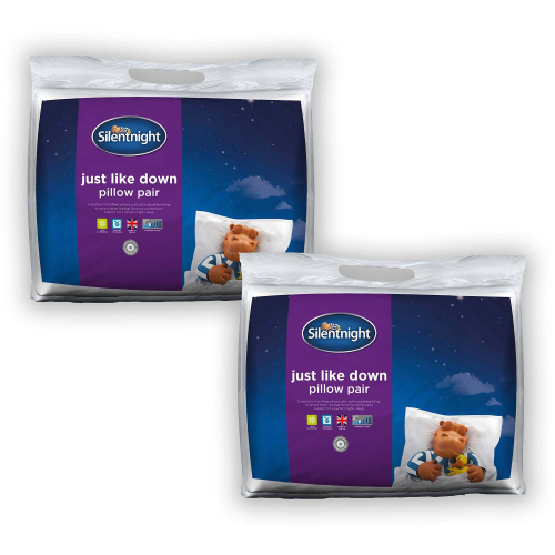 Silentnight Silentnight Just Like Down Pillow - 4 Pack