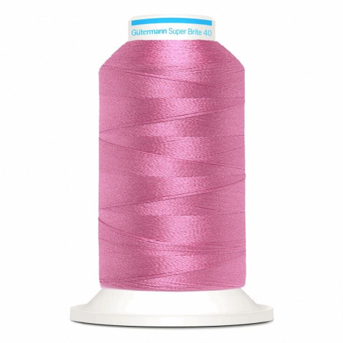 Gütermann Gutermann Super Brite Polyester 40 Embroidery Thread 9015 - 1000 Metres - each