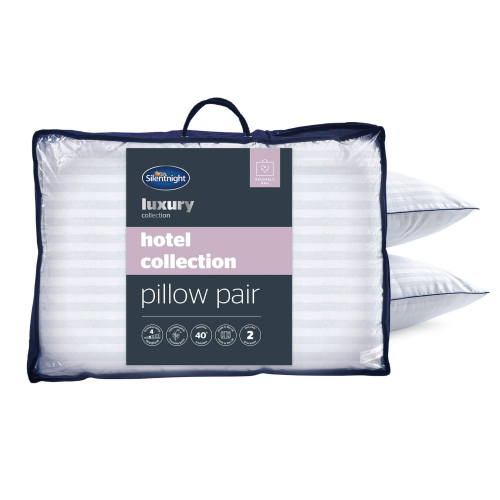 Silentnight Silentnight Hotel Collection Piped Pillow - 2 Pack 1